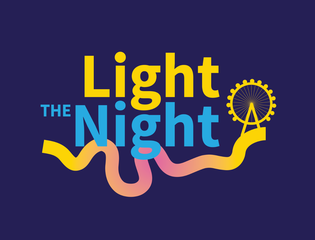 The logo design for Light The Night